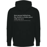 Dear Person Behind Me Hoodie You Are Enough Mental health Sweatshirt Hood