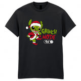 Lilo Stitch Grinch Christmas Adult Kids T-Shirt Funny Xmas Tee
