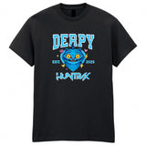 Derpy Demon Hunter Adult Kids T-Shirt K-Pop Huntrix Dragon Circus Tiger Cat Tee