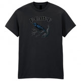 F-CAW-F Raven Mens T-Shirt Funny Gothic Crow Halloween Top