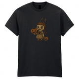 Halloween Scary Doll Adult Kids T-Shirt Funny Annabelle Labubu Doll