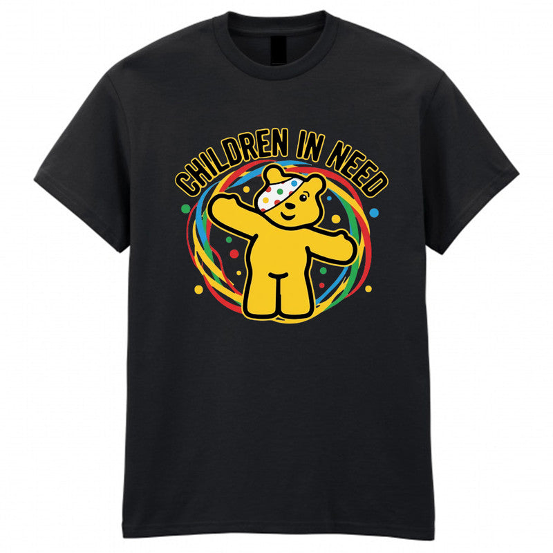 Pudsey Bear Kids T-Shirt Children In Need Spotty Day Tee