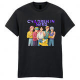 Pudsey Bear SAJA Boys Adult Kids T-Shirt Spotty Day Tee