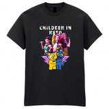 Pudsey Bear K-Pop Demon Kids T-Shirt Huntrix Spotty Day Tee