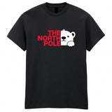 The North Polar Bear Adult Kids T-Shirt Christmas Xmas Santa Tee