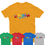 Boys Girls Number Day Mens Kids T Shirt Maths Symbol School Event 2025 Gift Tee - TheMonkeyTees