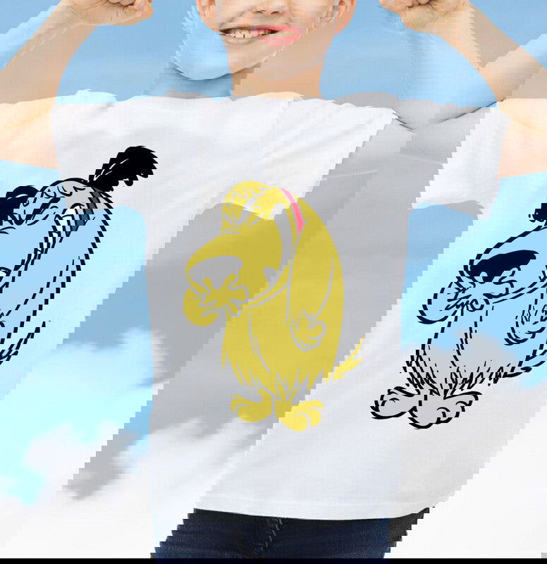 Cartoon Dog Adult Kids T-Shirt Funny Gaming Tee - TheMonkeyTees