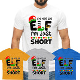 Christmas T-Shirt Funny Elf Xmas Party Unisex Tee Top - TheMonkeyTees