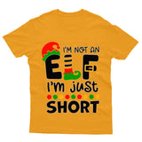 Christmas T-Shirt Funny Elf Xmas Party Unisex Tee Top - TheMonkeyTees