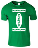 Crayon T-Shirt World Book Day Kids Tshirt Funny Children School Costume - TheMonkeyTees