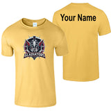 Personalised Gladiators Gaming Adult Kids T-Shirt TV Show Game Tee