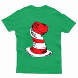 Funny Book Day Hat T-Shirt Fancy Dress Children Costume Adult Kids Tee - TheMonkeyTees