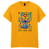 Pudsey Bear Lilo Stitch Unisex Kids t-shirt Spotty Children In Need Tee
