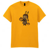 Halloween Scary Doll Adult Kids T-Shirt Funny Annabelle Labubu Doll