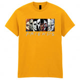 Friends Halloween Adult Kids T-Shirt Horror Scary Face Tee