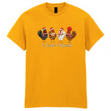 F-Caw-F Chicken Christmas Squad Adult Kids T-Shirt Xmas Tee