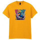 F-Caw-F Crow Adult Kids T-Shirt Birds Animals Halloween Tee