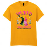 Wicked Changed For Good Adult Kids T-Shirt Music Witch Tee