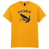 F-CAW-F Raven Mens T-Shirt Funny Gothic Crow Halloween Top