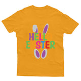 Happy Easter Adult Kids T-Shirt Bunny Tee - TheMonkeyTees