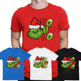 Ho Ho No Grinch Xmas Tshirt - TheMonkeyTees