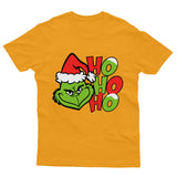 Ho Ho No Grinch Xmas Tshirt - TheMonkeyTees