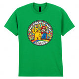 Pudsey Bear Mario Kids T-Shirt Spotty Day School Tee