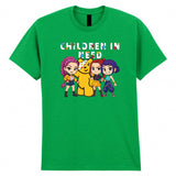 Pudsey Bear Adult Kids T-Shirt K-pop Dancing Girls Huntrix Spotty Tee