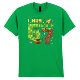 Six Seven Meme Birthday Girl Boy Funny T-Shirt I Was 6 Now I'm 7 Tee