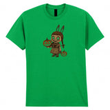 Halloween Scary Doll Adult Kids T-Shirt Funny Annabelle Labubu Doll