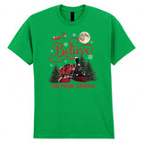 Believe Christmas Adult Kids T-Shirt Express Train Polar Xmas Tee