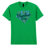 Numbers Day Counting Adult Kids T-Shirt Maths School Funny Gift Tee