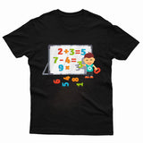 Kids Boys Girls Number Day T-Shirt Maths Day Symbols Children School Tee Top - TheMonkeyTees