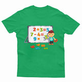 Kids Boys Girls Number Day T-Shirt Maths Day Symbols Children School Tee Top - TheMonkeyTees
