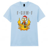 Sarcastic Christmas F-Caw-F Adult Kids T-Shirt Xmas Funny Tee