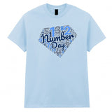 Numbers Day Counting Adult Kids T-Shirt Maths School Funny Gift Tee