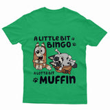 Little Bingo Lot Of Muffin Adult Kids T-Shirt Bluey Inspired Tshirt - TheMonkeyTees