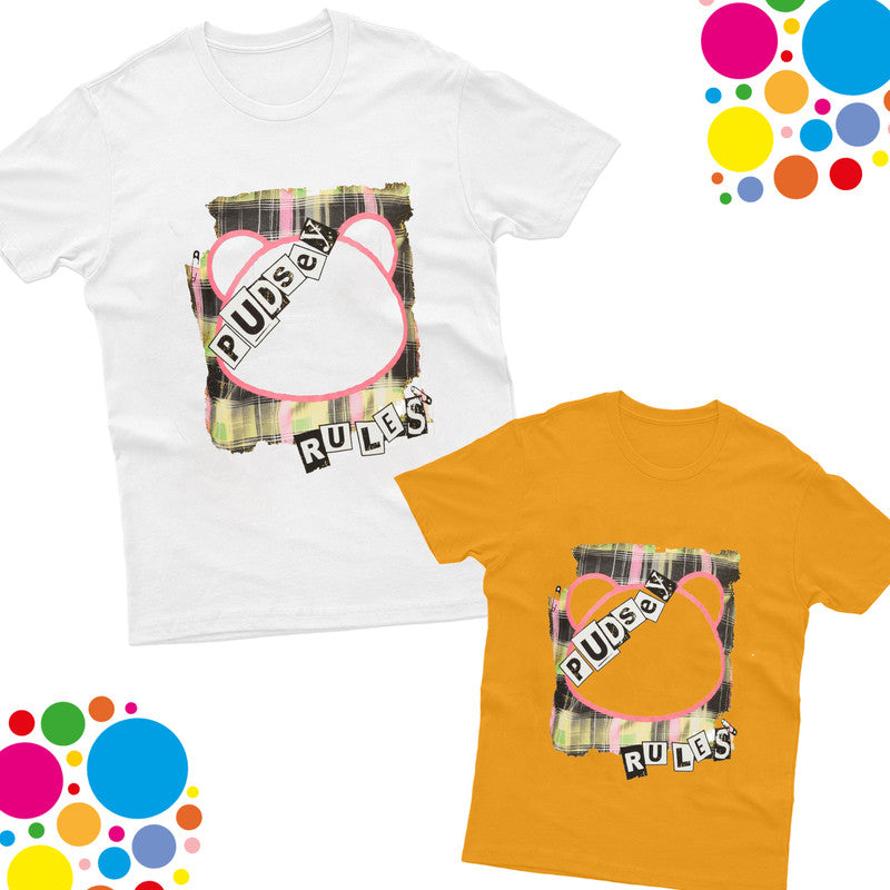 NEW Pudsey Bear Kids T-Shirt Children In Need Spotty Tee