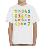 Maths Number Day Girls Boys Kids T-Shirt School Tee - TheMonkeyTees