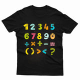 Maths Number Day Girls Boys Kids T-Shirt School Tee - TheMonkeyTees