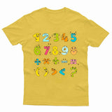 Maths Number Day Girls Boys Kids T-Shirt School Tee - TheMonkeyTees