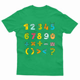 Maths Number Day Girls Boys Kids T-Shirt School Tee - TheMonkeyTees