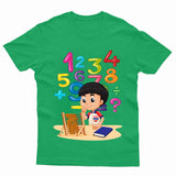Maths Symbols Number Day Kids T-Shirt Children School Maths Day Costume Tee Top - TheMonkeyTees