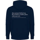Dear Person Behind Me Hoodie You Are Enough Mental health Sweatshirt Hood