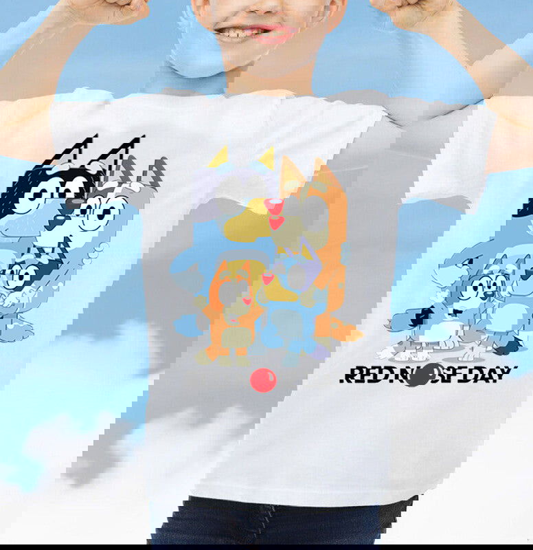 New Dog Family Adult Kids T-Shirt Inspire Cartoon Tee - TheMonkeyTees