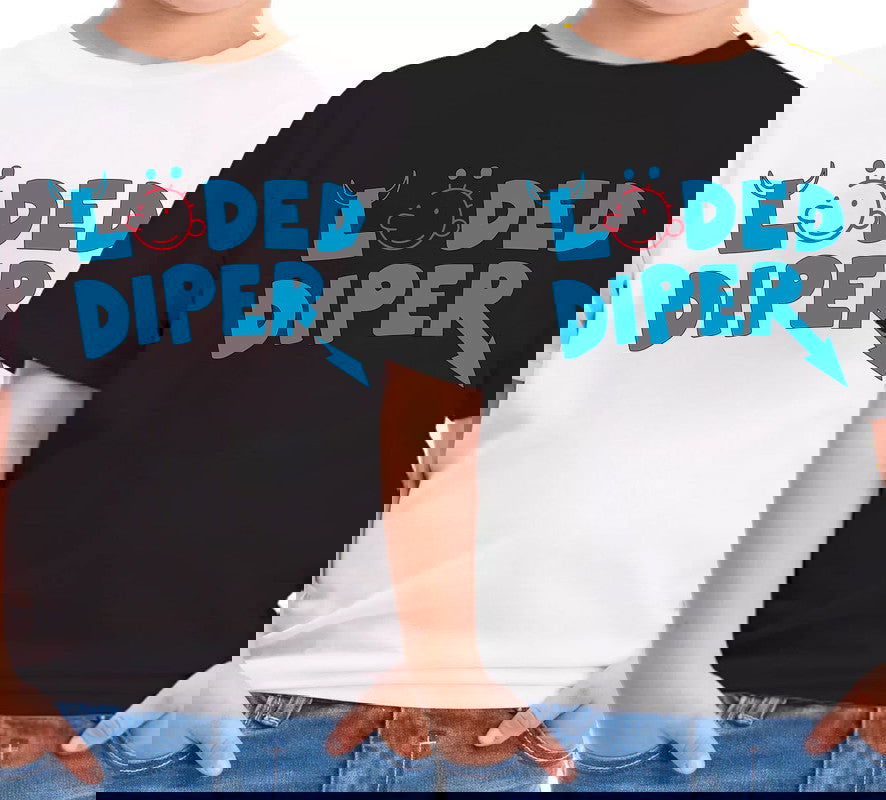 New Kids Boys Loded Diper T-Shirt Diary Of A Wimpy Kid Costume Book Day Top Tee - TheMonkeyTees