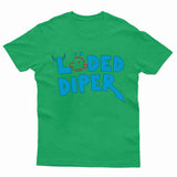 New Kids Boys Loded Diper T-Shirt Diary Of A Wimpy Kid Costume Book Day Top Tee - TheMonkeyTees