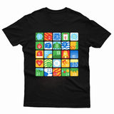 Number Day Girls Boys Kids T-Shirt Funny Maths Function Symbols School Tee - TheMonkeyTees