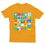 Number Day Girls Boys Kids T-Shirt Funny Maths Function Symbols School Tee - TheMonkeyTees