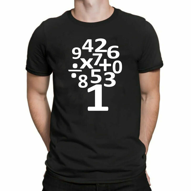 Number Day Kids T Shirt Children Boys Girls Maths Symbols School Tee - TheMonkeyTees